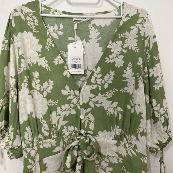 Kivari Yara Floral Mini Dress (Australian Brand) - Picture 9 of 10